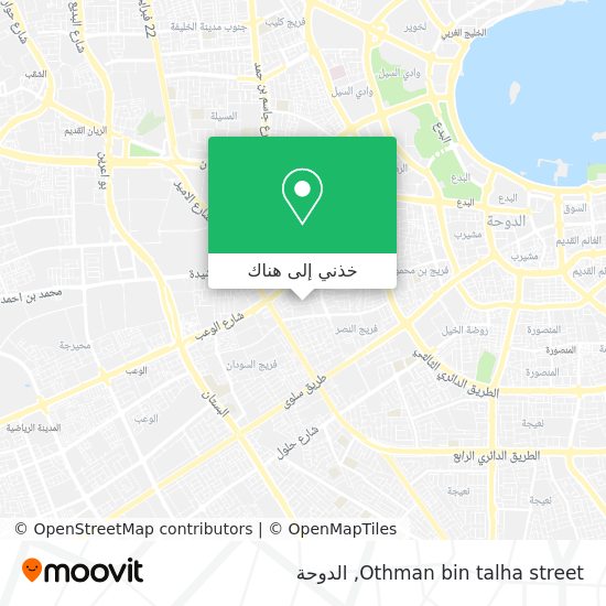خريطة Othman bin talha street