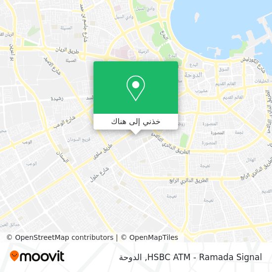 خريطة HSBC ATM - Ramada Signal