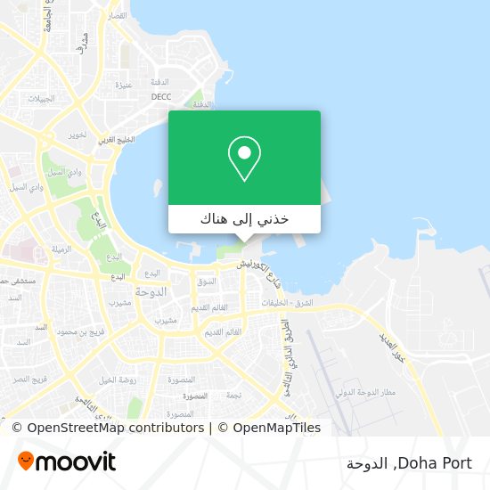 خريطة Doha Port
