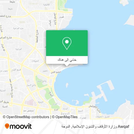 خريطة Awqaf وزارة الأوقاف والشئون الإسلامية