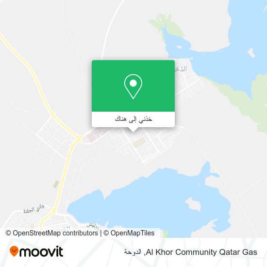 خريطة Al Khor Community Qatar Gas