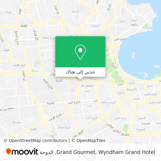 خريطة Grand Gourmet, Wyndham Grand Hotel