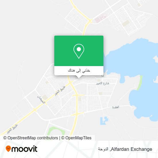 خريطة Alfardan Exchange