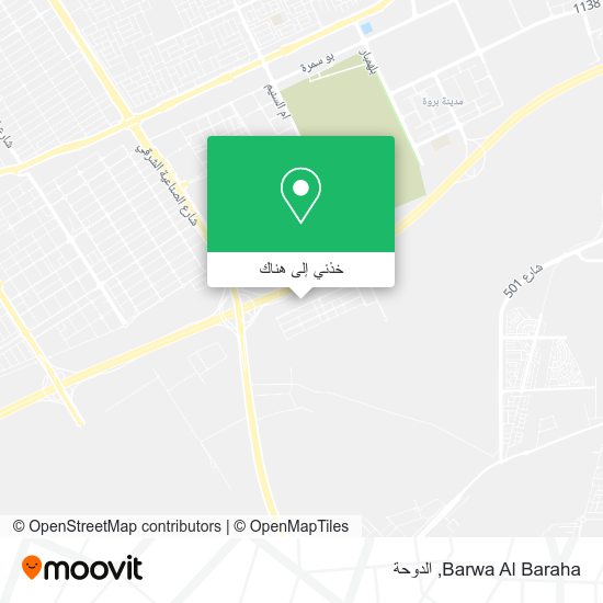 خريطة Barwa Al Baraha