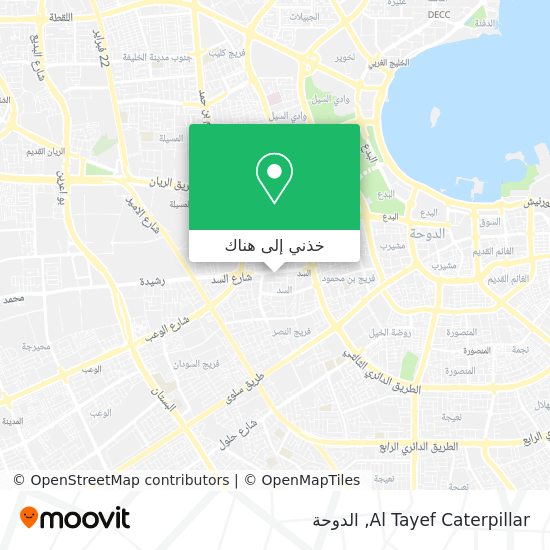 خريطة Al Tayef Caterpillar