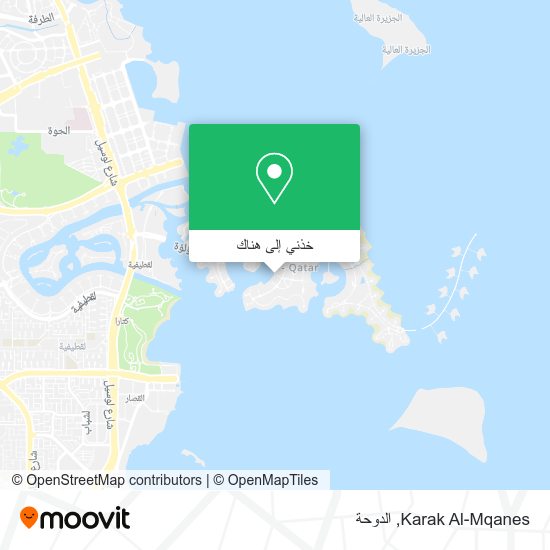 خريطة Karak Al-Mqanes