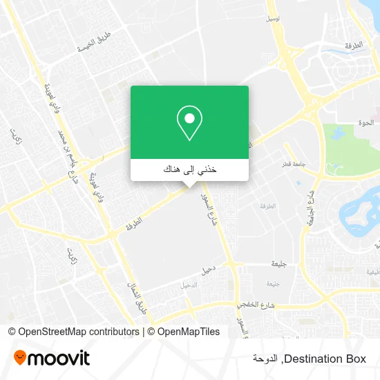 خريطة Destination Box