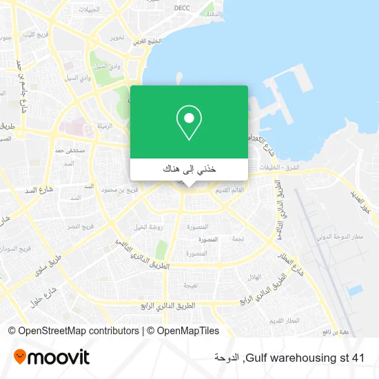 خريطة Gulf warehousing st 41