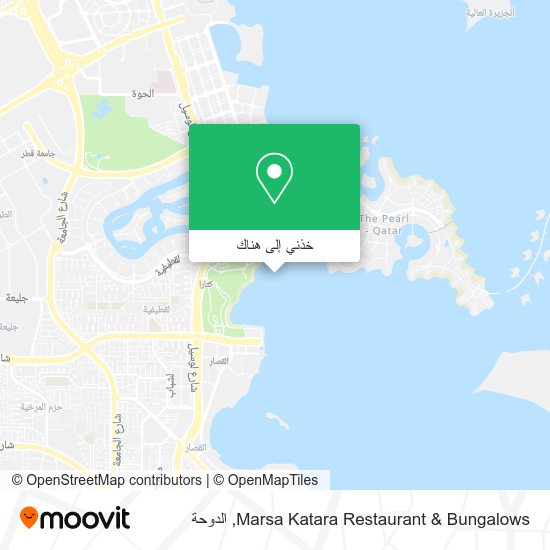خريطة Marsa Katara Restaurant & Bungalows