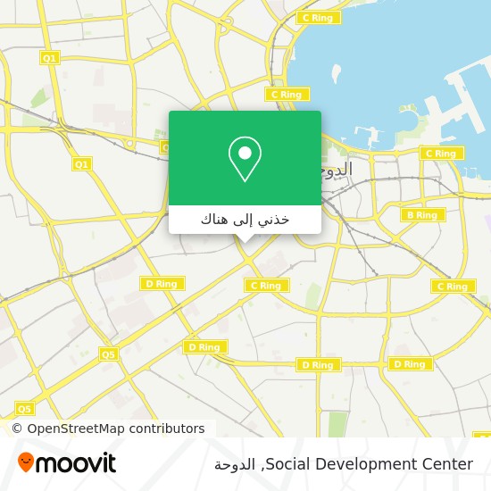 خريطة Social Development Center