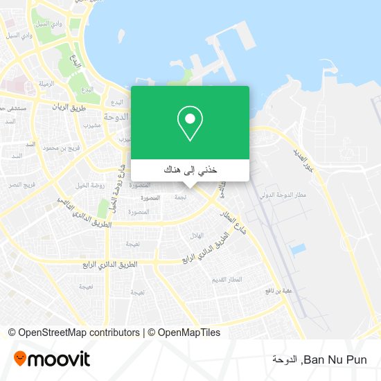 خريطة Ban Nu Pun