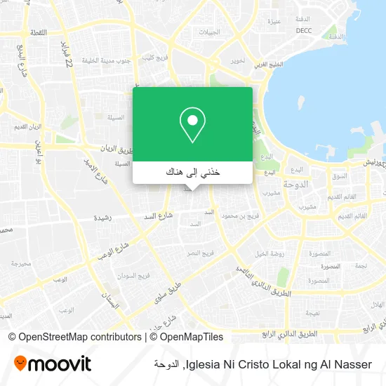 خريطة Iglesia Ni Cristo Lokal ng Al Nasser