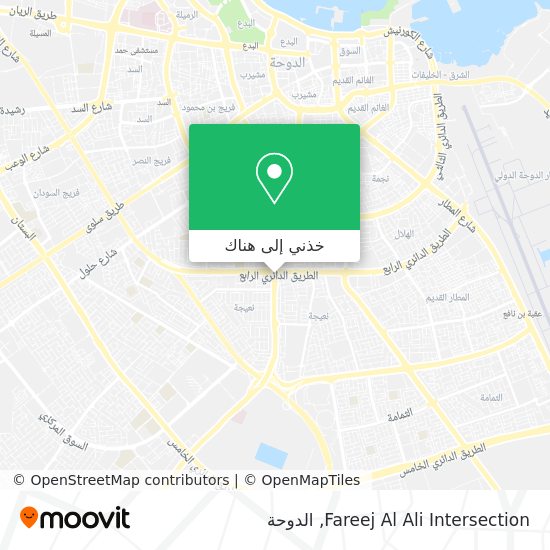 خريطة Fareej Al Ali Intersection