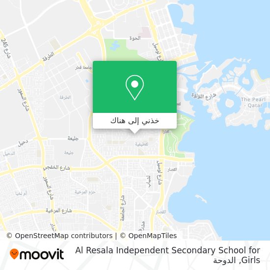 خريطة Al Resala Independent Secondary School for Girls