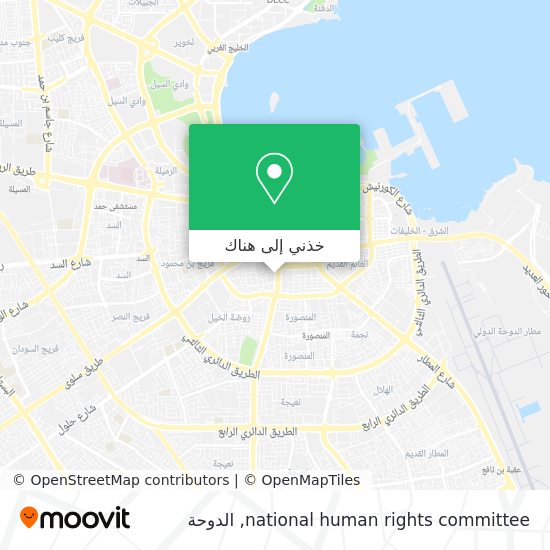 خريطة national human rights committee