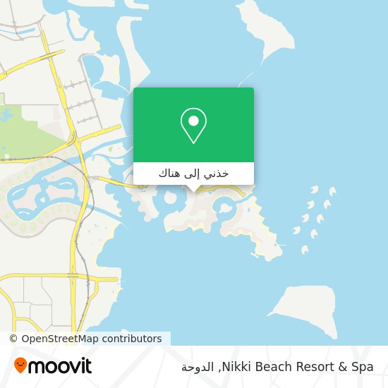 خريطة Nikki Beach Resort & Spa