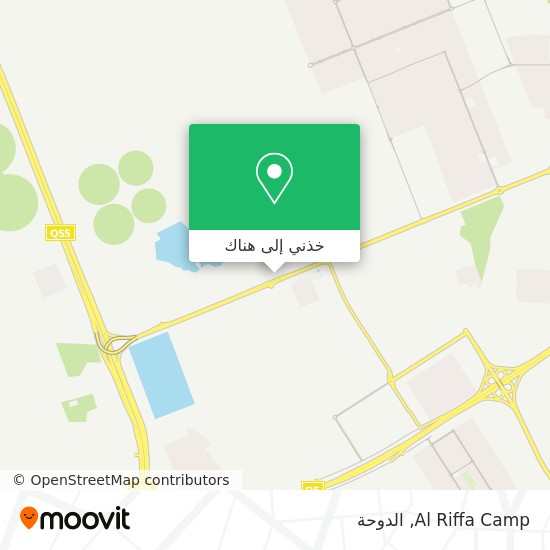 خريطة Al Riffa Camp