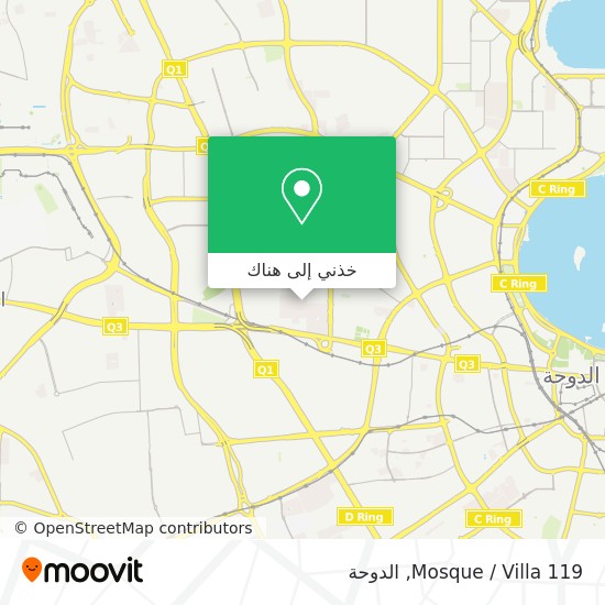 خريطة Mosque / Villa 119
