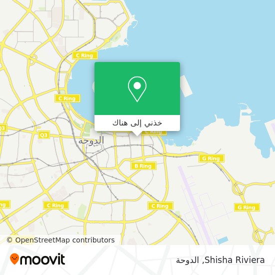 خريطة Shisha Riviera