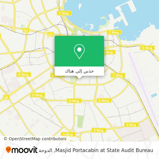 خريطة Masjid Portacabin at State Audit Bureau