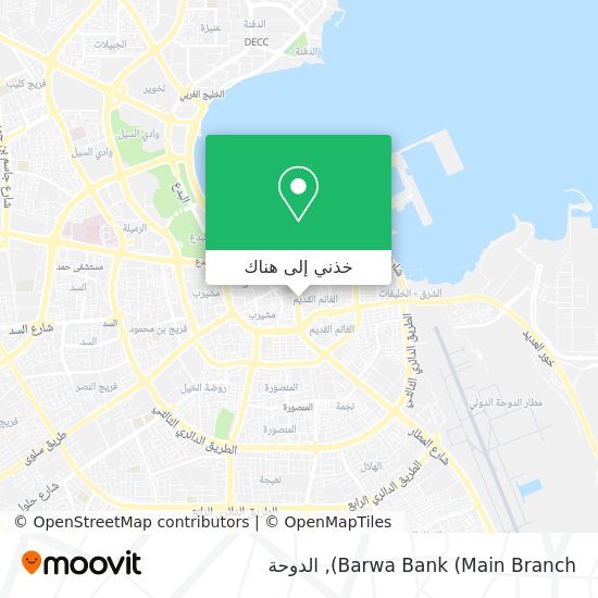خريطة Barwa Bank (Main Branch)