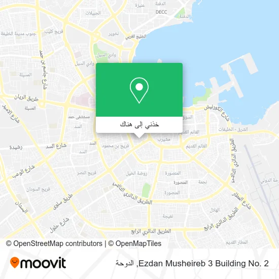 خريطة Ezdan Musheireb 3 Building No. 2
