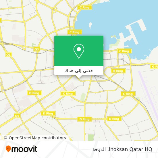 خريطة Inoksan Qatar HQ