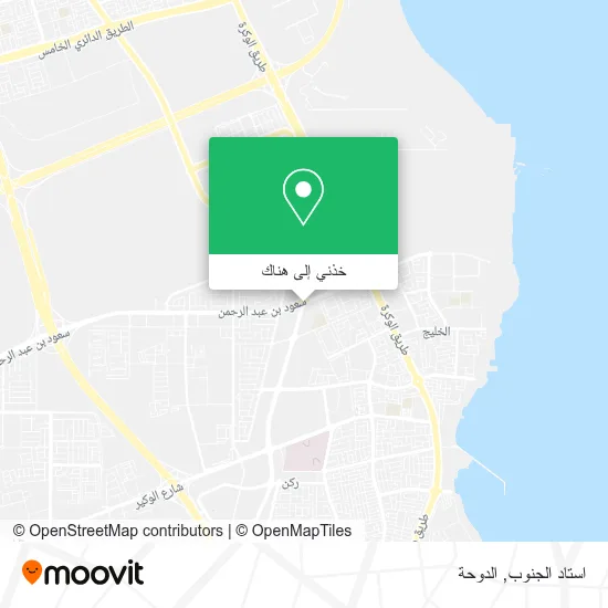 خريطة استاد الجنوب