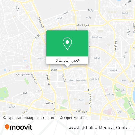 خريطة Khalifa Medical Center