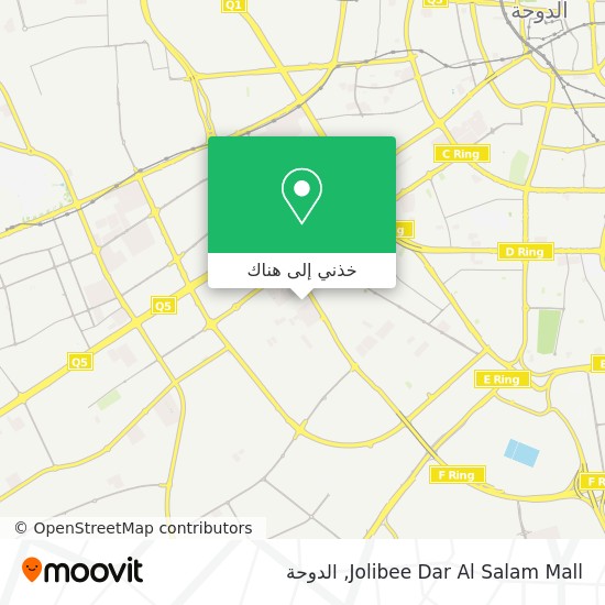 خريطة Jolibee Dar Al Salam Mall