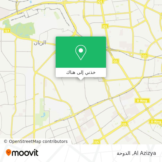 خريطة Al Azizya