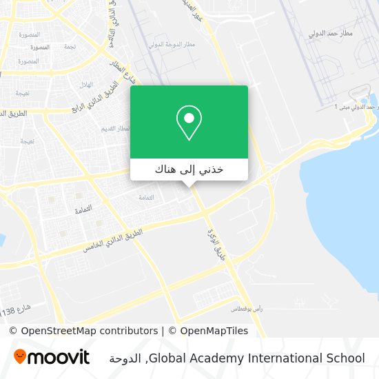 خريطة Global Academy International School