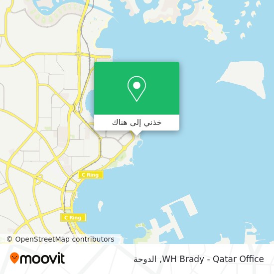 خريطة WH Brady - Qatar Office