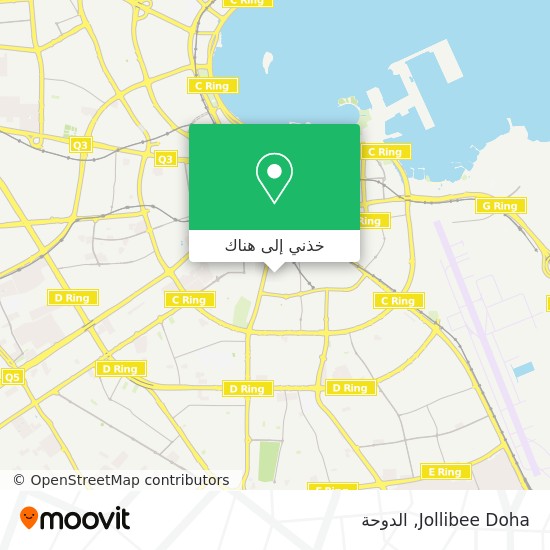 خريطة Jollibee Doha