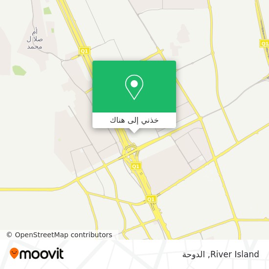 خريطة River Island