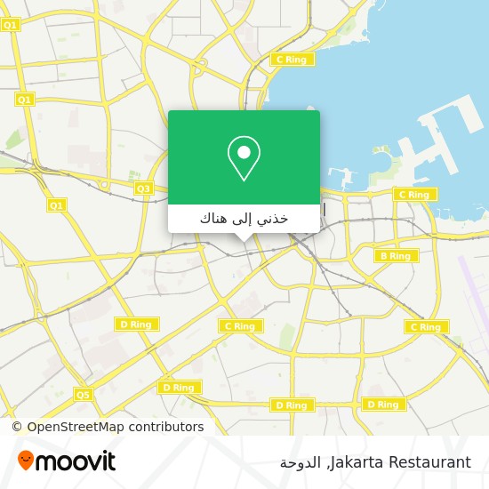 خريطة Jakarta Restaurant
