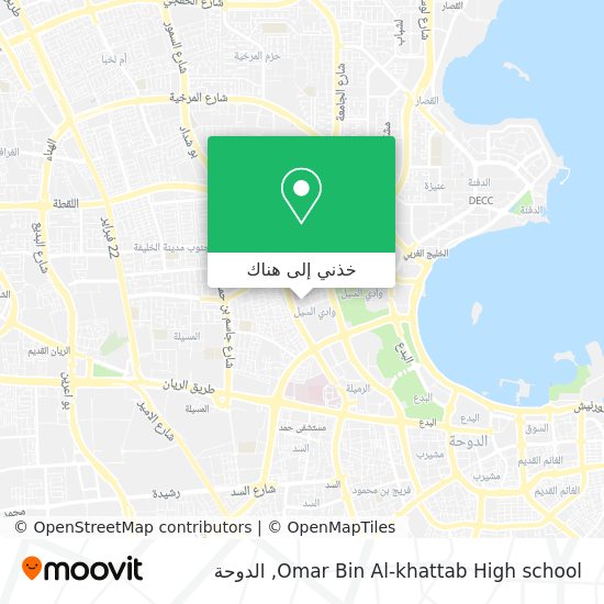 خريطة Omar Bin Al-khattab High school