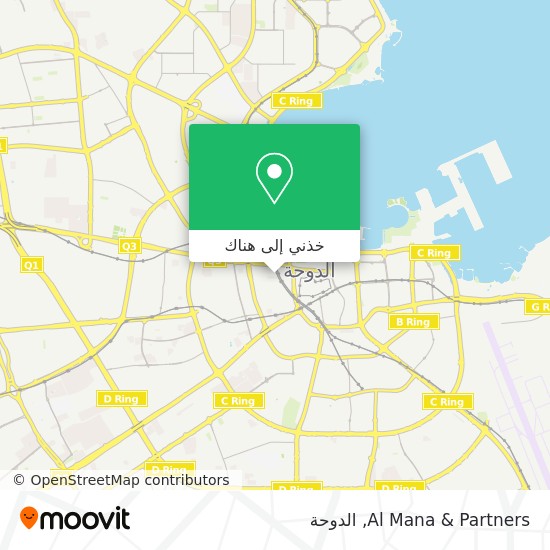 خريطة Al Mana & Partners