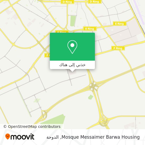 خريطة Mosque Messaimer Barwa Housing