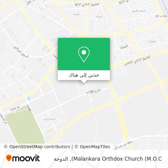 خريطة Malankara Orthdox Church (M.O.C)