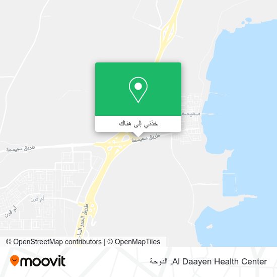 خريطة Al Daayen Health Center