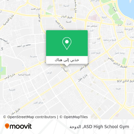خريطة ASD High School Gym
