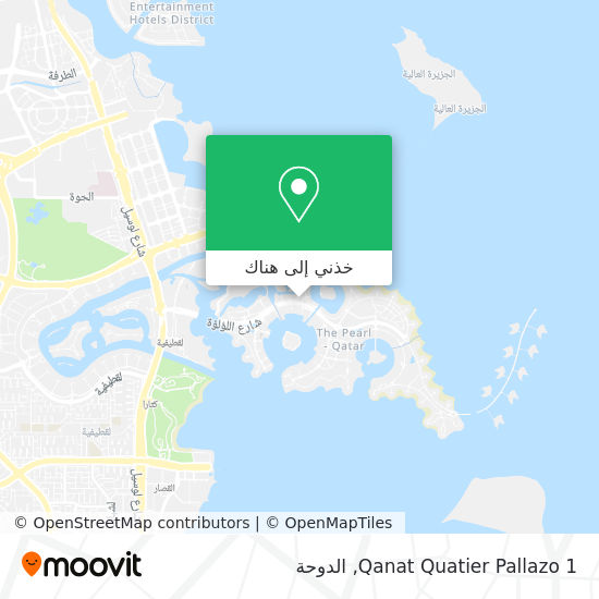 خريطة Qanat Quatier Pallazo 1