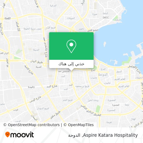 خريطة Aspire Katara Hospitality