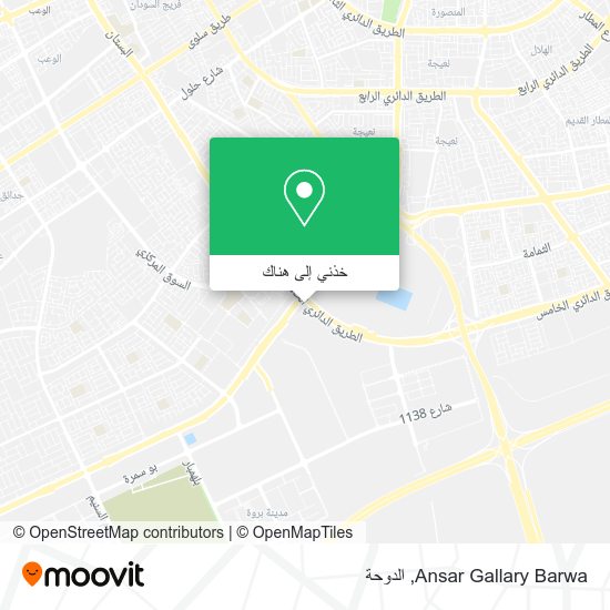 خريطة Ansar Gallary Barwa