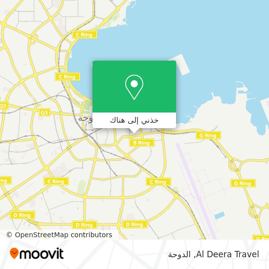 خريطة Al Deera Travel