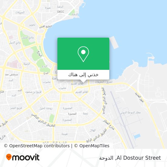 خريطة Al Dostour Street