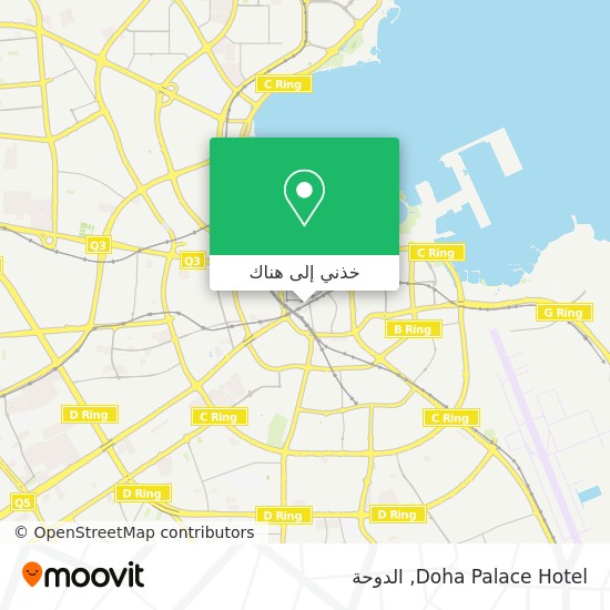 خريطة Doha Palace Hotel