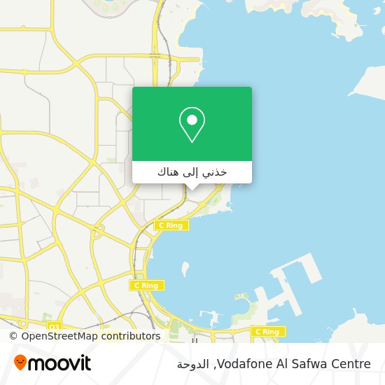 خريطة Vodafone Al Safwa Centre