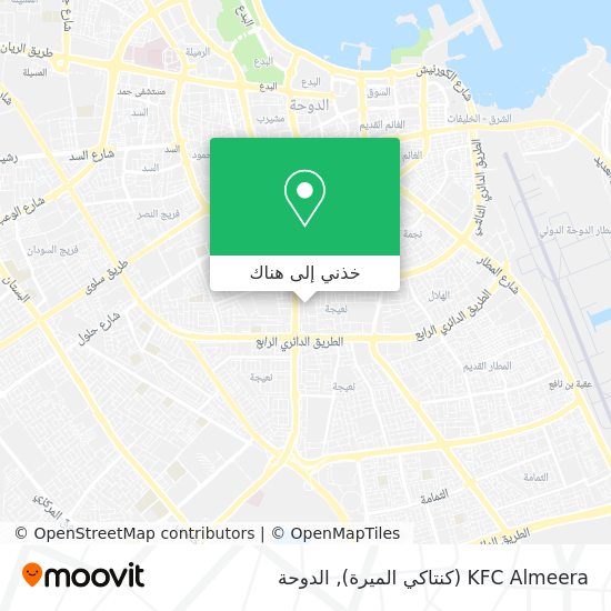 خريطة KFC Almeera (كنتاكي الميرة)